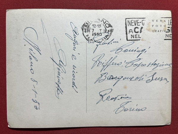 Cartolina - Milano - Corso Sempione - 1950