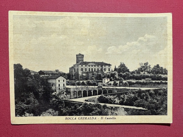 Cartolina - Rocca Grimalda ( Alessandria ) - Il Castello …