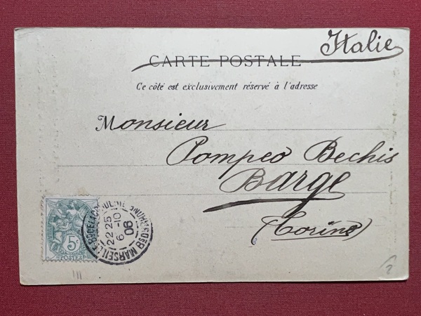 Cartolina - Marseille - Les Pierres-Plates et le Phare Sainte-Marie …