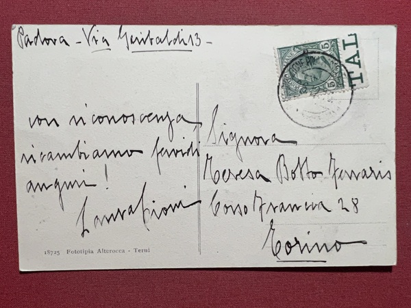 Cartolina - Padova - Piazza V. Emanuele e Loggia Amulea …