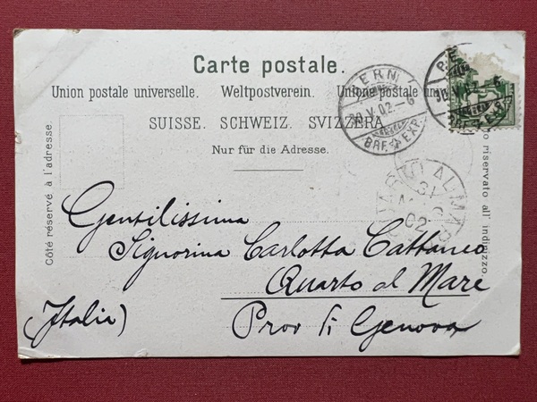 Cartolina - Gruss aus Berlin - Bundesplatz - 1902