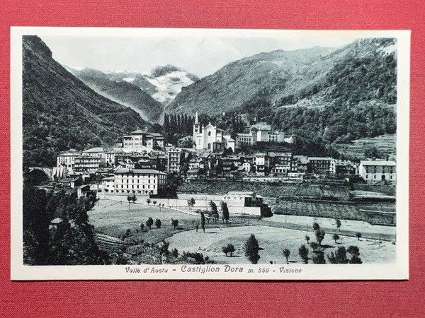 Cartolina - Valle d'Aosta - Castiglion Dora - Visione - …