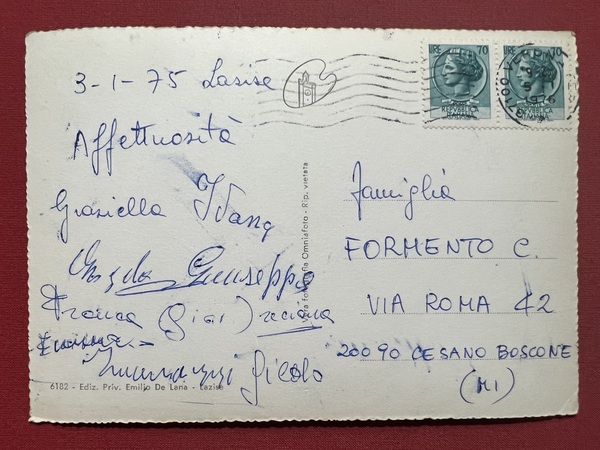 Cartolina - Lago di Garda - Lazise ( Verona ) …