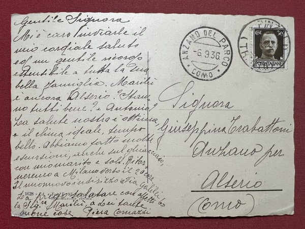 Cartolina - Pinerolo ( Torino ) e le Dolomiti di …