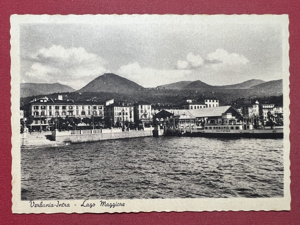 Cartolina - Lago Maggiore - Intra - Verbania - 1935 …