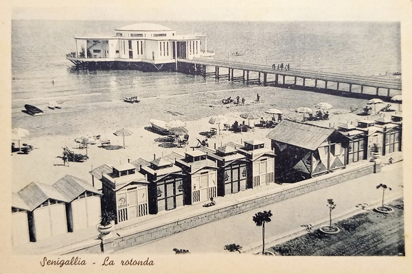 Cartolina - Senigallia ( Ancona ) - La Rotonda - …