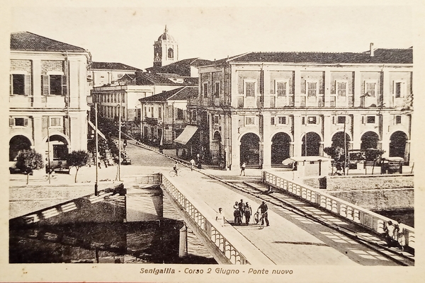 Cartolina - Senigallia ( Ancona ) - Corso 2 Giugno …