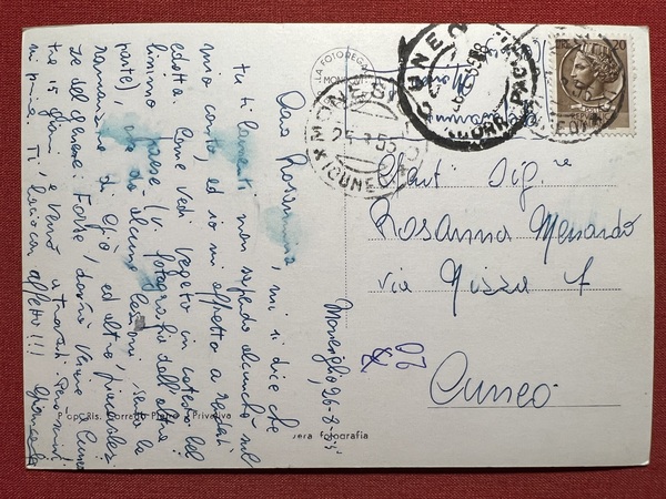 Cartolina - Monesiglio ( Cuneo ) - Panorama generale - …