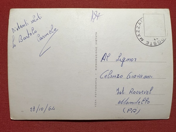 Cartolina - Mazzarino ( Caltanissetta ) - Case Popolari - …