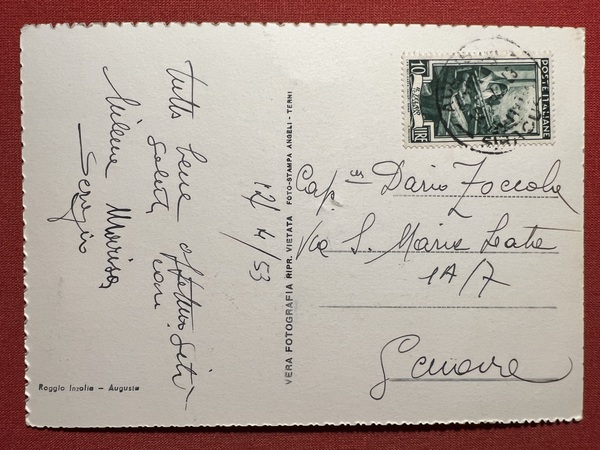 Cartolina - Augusta ( Siracusa ) - Giardini Pubblici - …