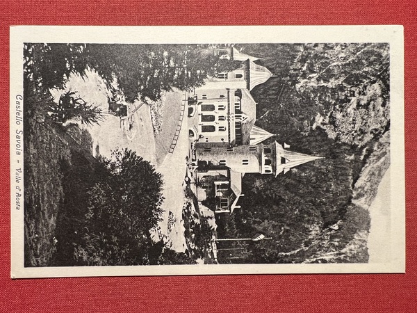 Cartolina - Castello Savoia ( Gressoney St. Jean ) - …