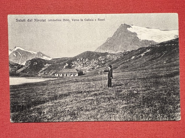 Cartolina - Saluti dal Nivolet - Verso la Galisia e …
