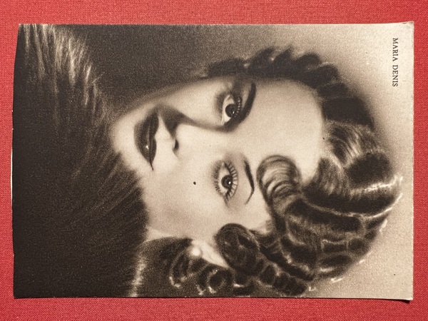 Cartolina Cinema - Attrice María Denis - 1940 ca.