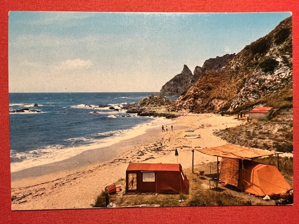 Cartolina - Capo Vaticano - Spiaggia - 1965 ca.