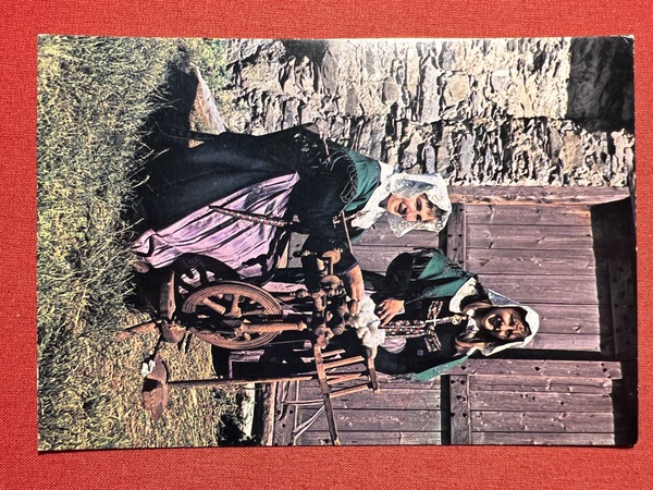 Cartolina - Alta Val Maira ( Cuneo ) - Costumi …