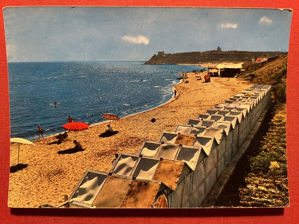 Cartolina - Marinella Lido (Castelvetrano) - Spiaggia - 1960 ca.