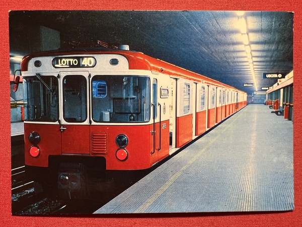 Cartolina - Milano - Metropolitana - 1965 ca.