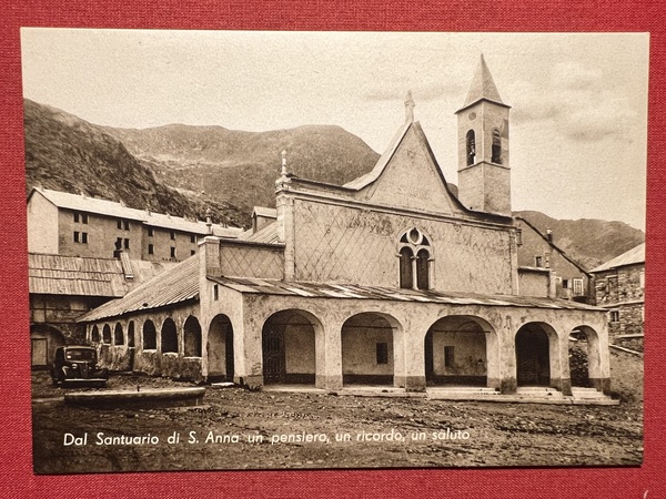 Cartolina - Santuario di S. Anna di Vinadio ( Cuneo …