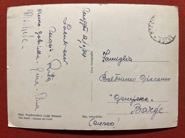 Cartolina - Moggio Udinese - Chiesa S. Spirito e Val …