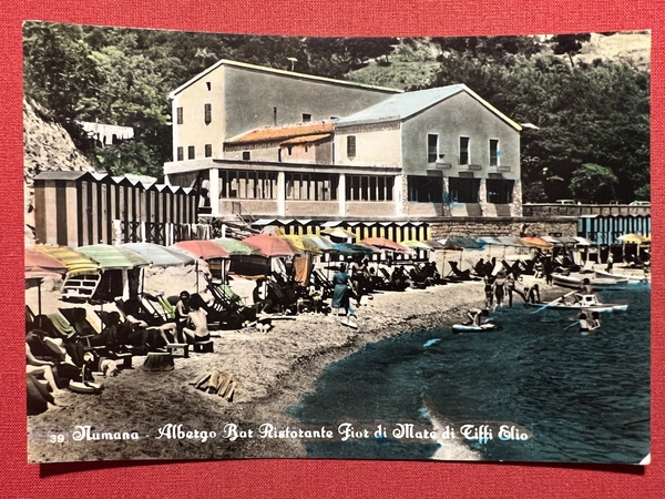 Cartolina - Numana - Albergo Bar Ristorante Fior di Marte …