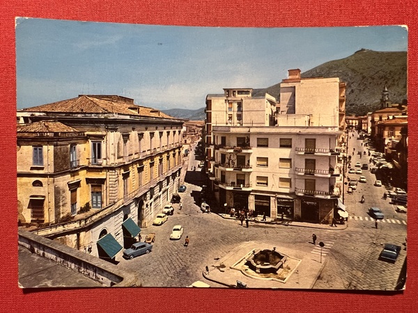 Cartolina - Maddaloni ( Caserta ) - Piazza Generale Ferraro …