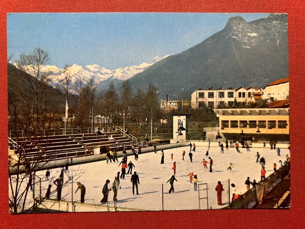 Cartolina - Torre Pellice - Stadio del Ghiacciaio - 1965 …