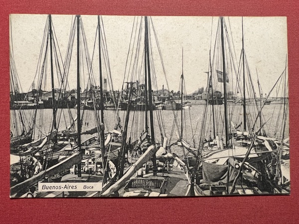 Cartolina - Buenos Aires - Boca - 1910 ca.