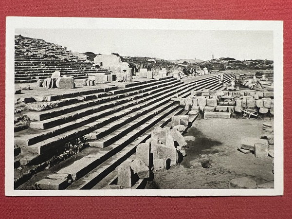 Cartolina - Tripolitania - Leptis Magna - Gradinate del Porto …