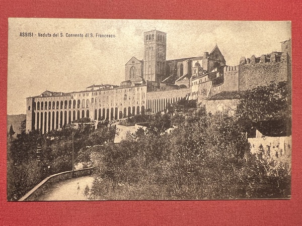 Cartolina - Assisi ( Perugia ) - Veduta del S. …