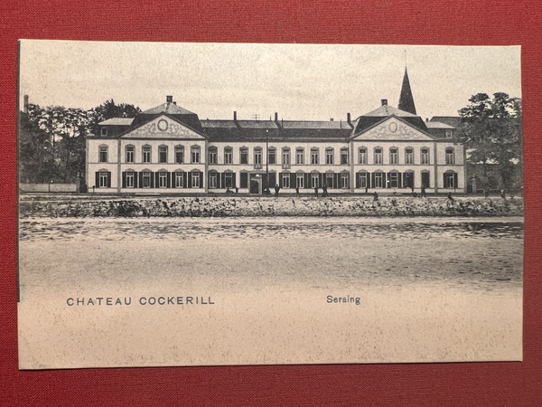 Cartolina - Chateau Cockerill - Seraing - 1900 ca.