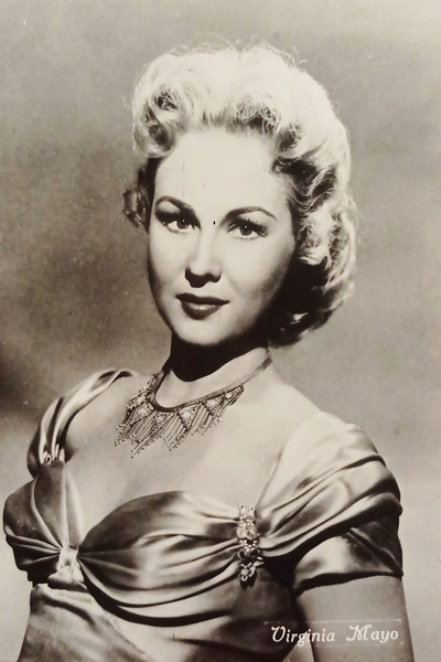Cartolina Cinema Teatro - Attrice Virginia Mayo - 1960 ca.