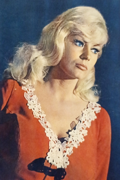 Cartolina Cinema Teatro - Attrice Anita Ekberg - 1965 ca.