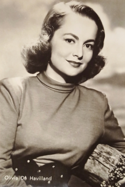 Cartolina Cinema Teatro - Attrice Olivia de Havilland - 1950 …
