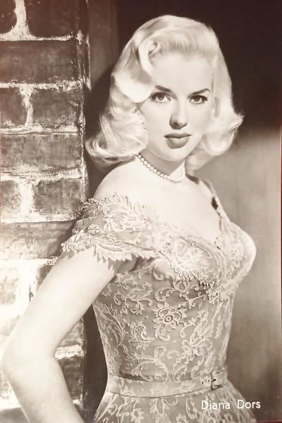 Cartolina Cinema - Teatro - Attrice Diana Dors - 1955 …