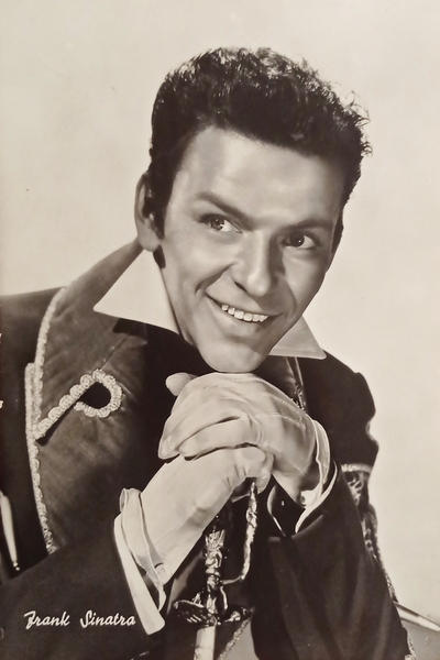 Cartolina Musica - Frank Sinatra - Cantante - 1960 ca.