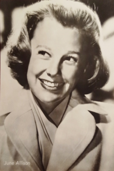 Cartolina Cinema Teatro - Attrice - June Allyson - 1955 …