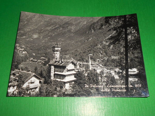 Cartolina In Valsesia - Campertogno dalla Pianaccia 1964