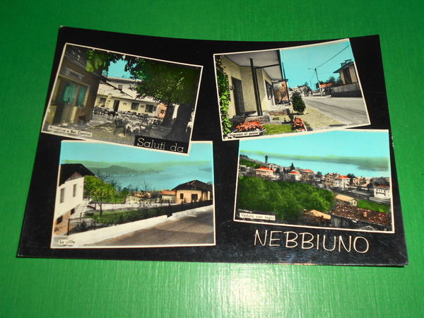 Cartolina Nebbiuno ( Novara ) - Vedute diverse 1969