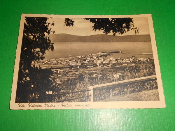 Cartolina Vibo Valentia Marina - Veduta panoramica 1957