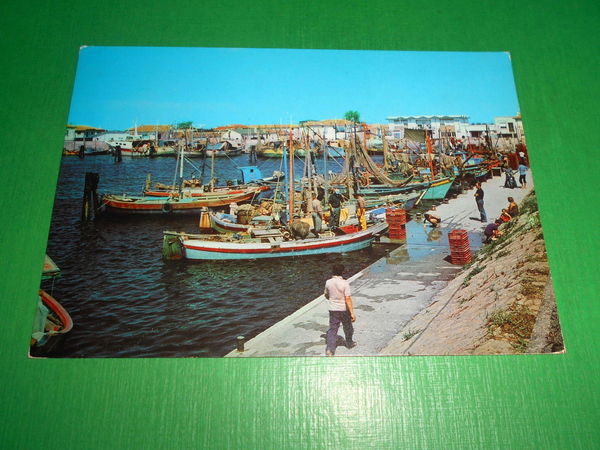 Cartolina Goro ( Ferrara ) - Il porto 1980.