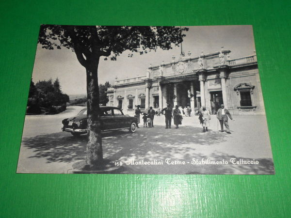 Cartolina Montecatini Terme - Stabilimento Tettuccio - 1950 ca.
