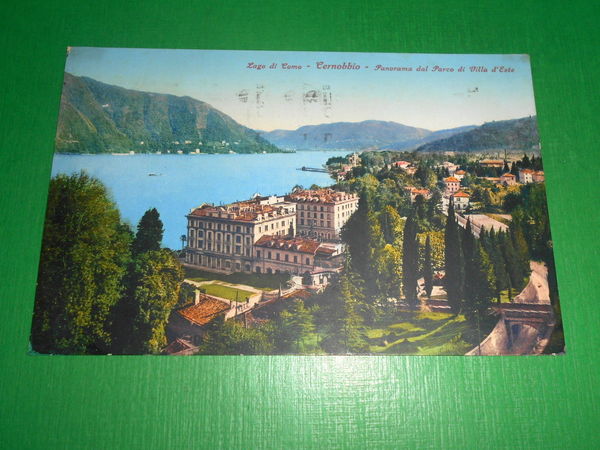 Cartolina Lago di Como - Cernobbio - Panorama dal Parco …
