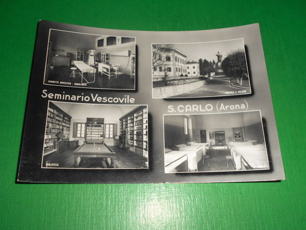 Cartolina S. Carlo ( Arona ) - Seminario Vescovile 1963