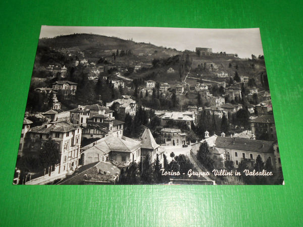 Cartolina Torino - Gruppo Villini in Valsalice 1960 ca.