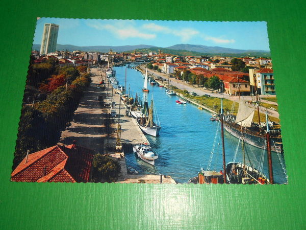 Cartolina Rimini - Porto Canale - 1960 ca.