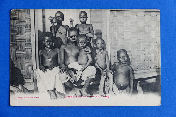 Cartolina Africa - L'espoir de l'avenir au Congo