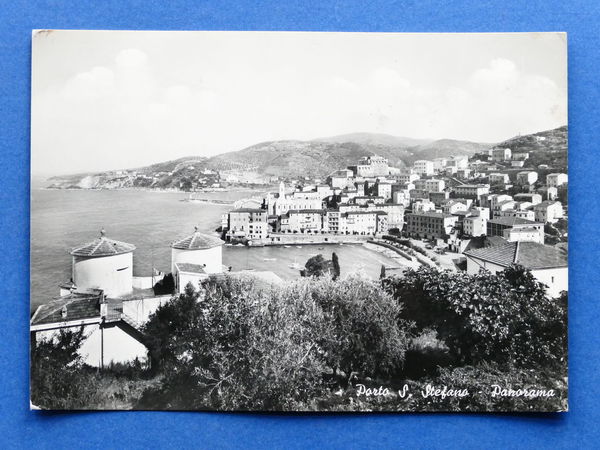 Cartolina Porto S. Stefano - 1955.