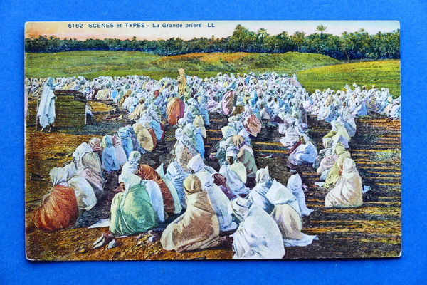 Cartolina Africa - La Grande Priere - 1915 ca.