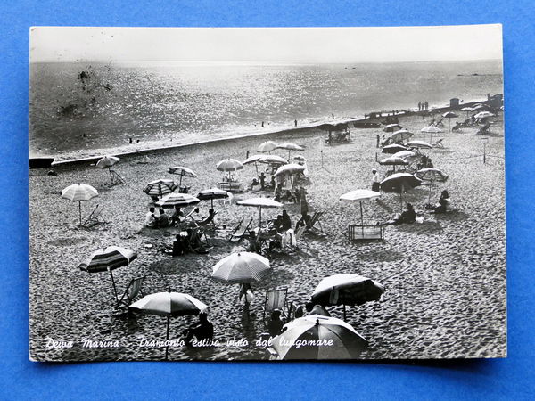 Cartolina Deiva Marina - Tramonto estivo visto dal lungomare - …