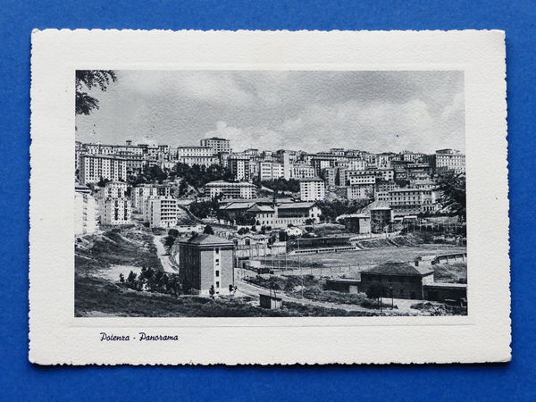 Cartolina Potenza - Panorama - 1950 ca.
